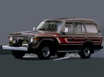 Toyota Land Cruiser 60 VX Turbo High Roof HJ61V 1984 года